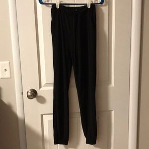 Brigette Brianna SexyModest Black street joggers